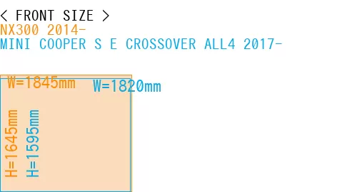 #NX300 2014- + MINI COOPER S E CROSSOVER ALL4 2017-